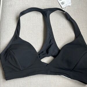 Lululemon NWT Black Sports Bra Racerback Medium Support
